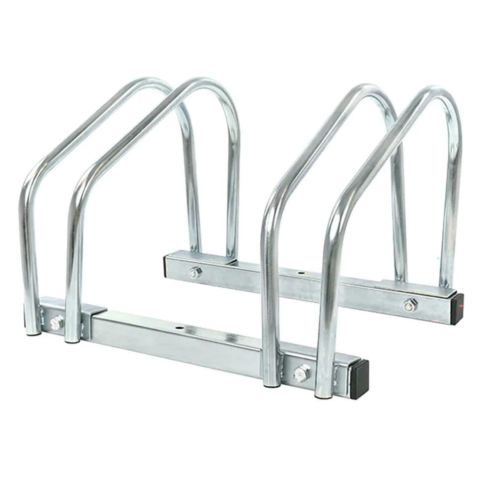 Double bike stand front view