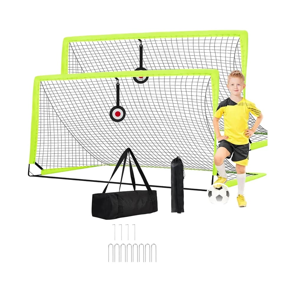 Kids soccer goal set