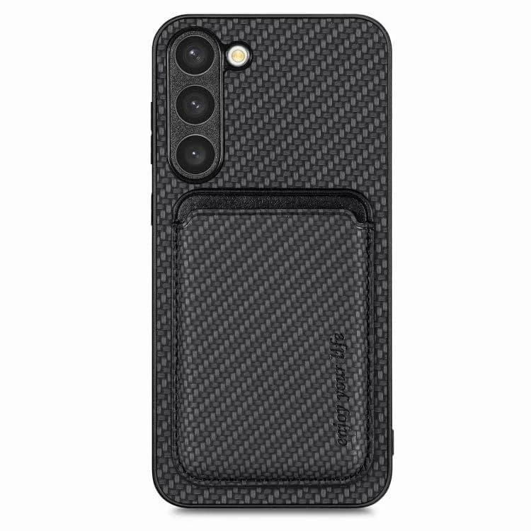 Samsung Galaxy S23+ Carbon Magsafe Cover with Removable Card Wallet - Cover Noco