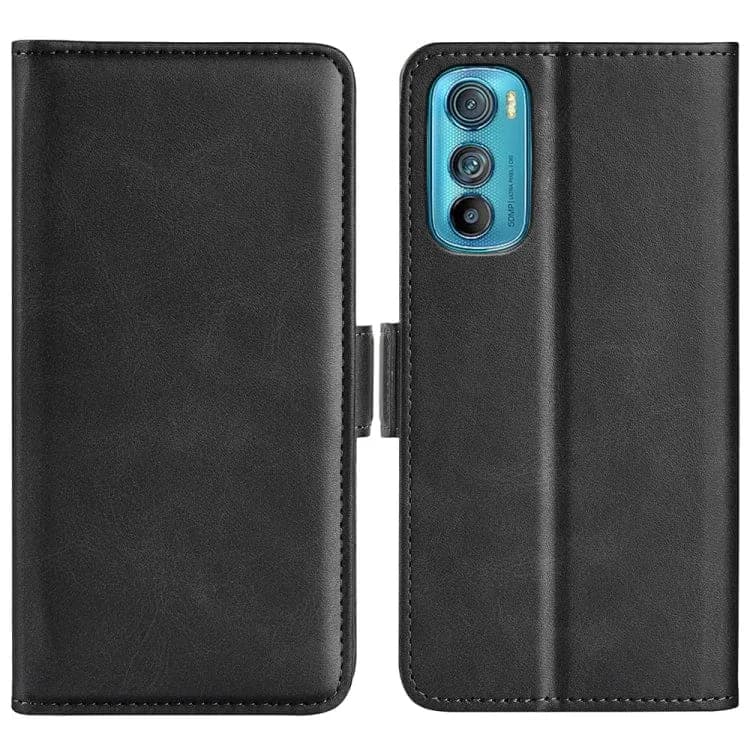 Motorola Moto Edge 30 5G - Phone Wallet with Flip Front Card Slots - Black - Cover Noco