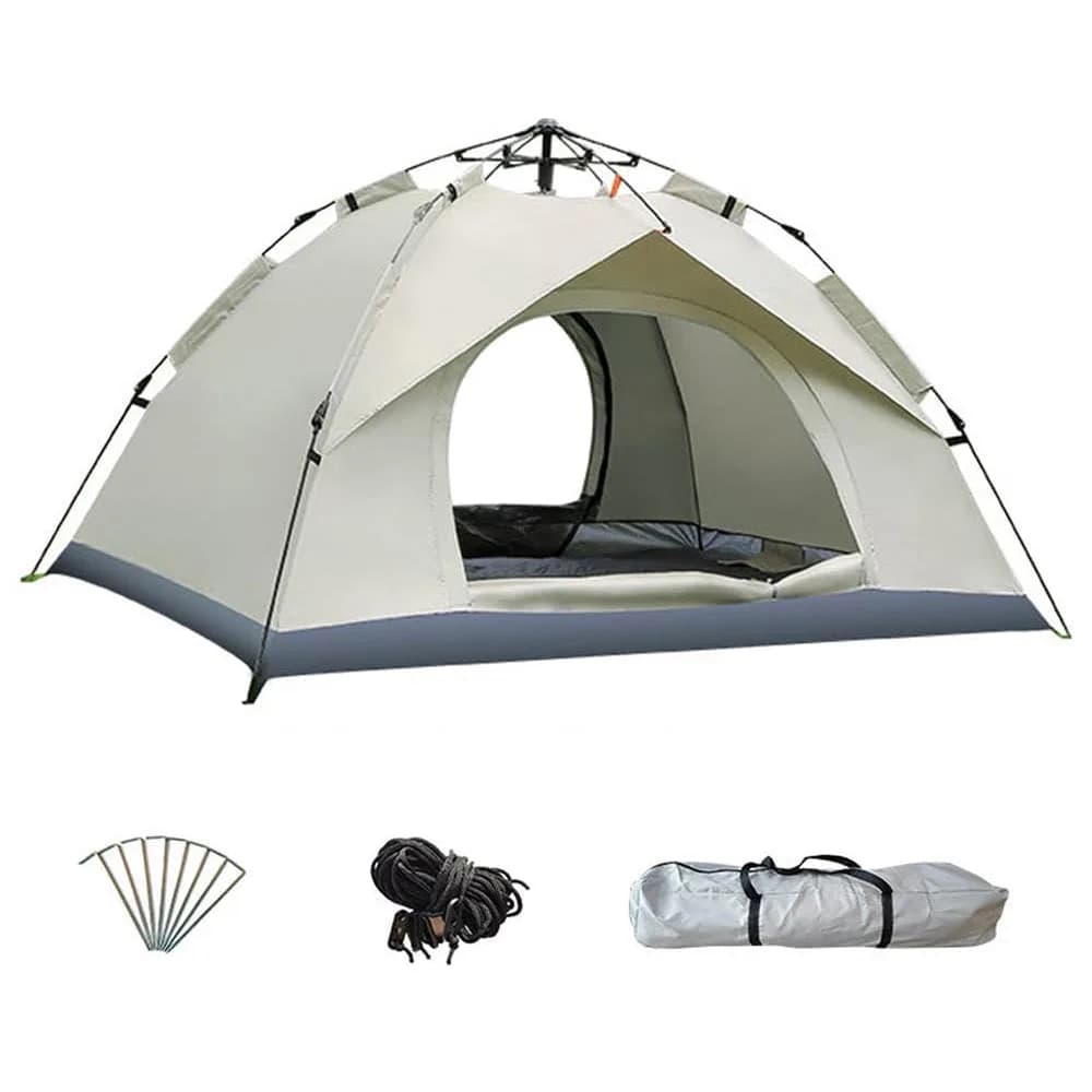 instant pop up camping tent setup