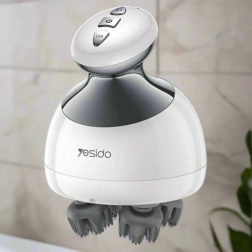 Yesido MG12 Head and Scalp Massager Recharging Cradle Water Resistant - NOCO