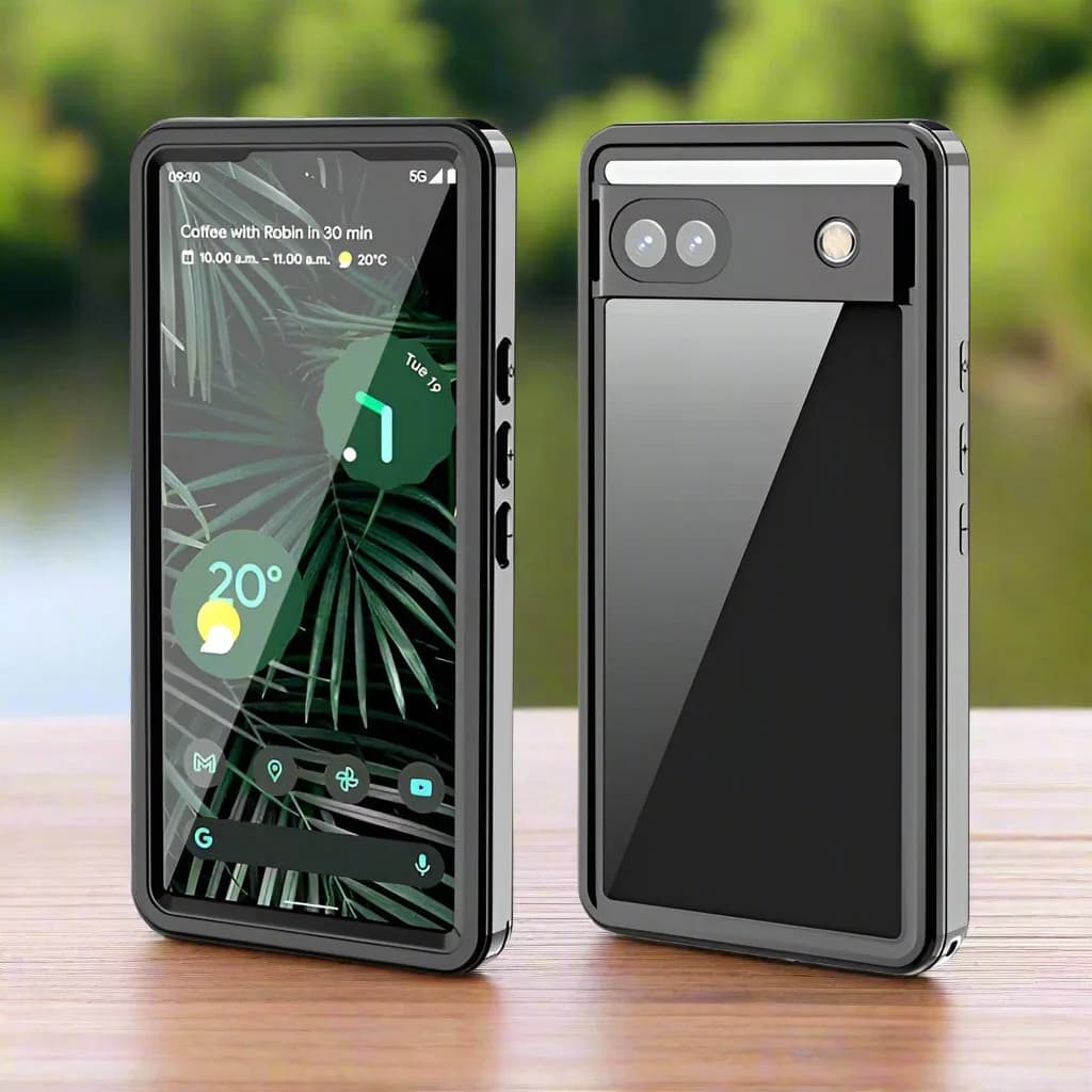 Google Pixel 6a RedPepper Waterproof Shockproof Dustproof Full Cover with Built-In Screen Protector - RedPepper