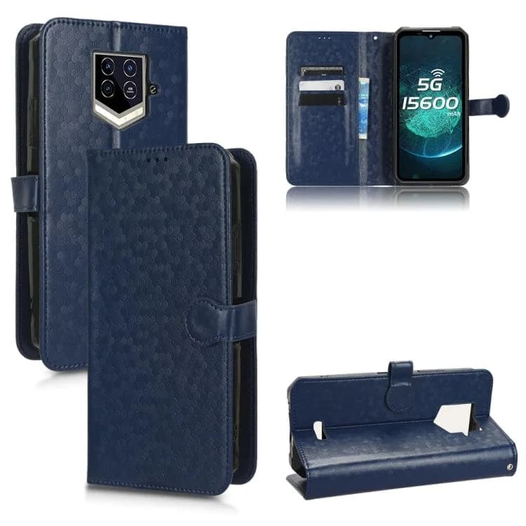 Oukitel WP15 / WP15S - Honeycomb Flip Phone Cover/Wallet with Card Slots - Cover Noco