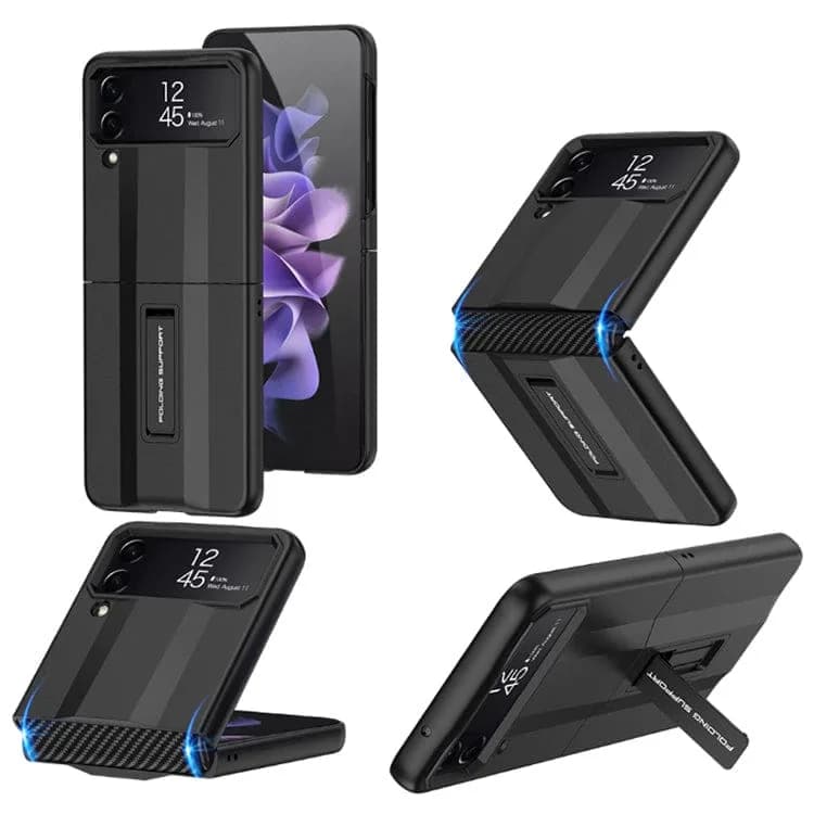 Samsung Galaxy Z Flip 4 GKK Rigid Protective Cover Pop Out Stand Flexible Hinge - Cover Noco