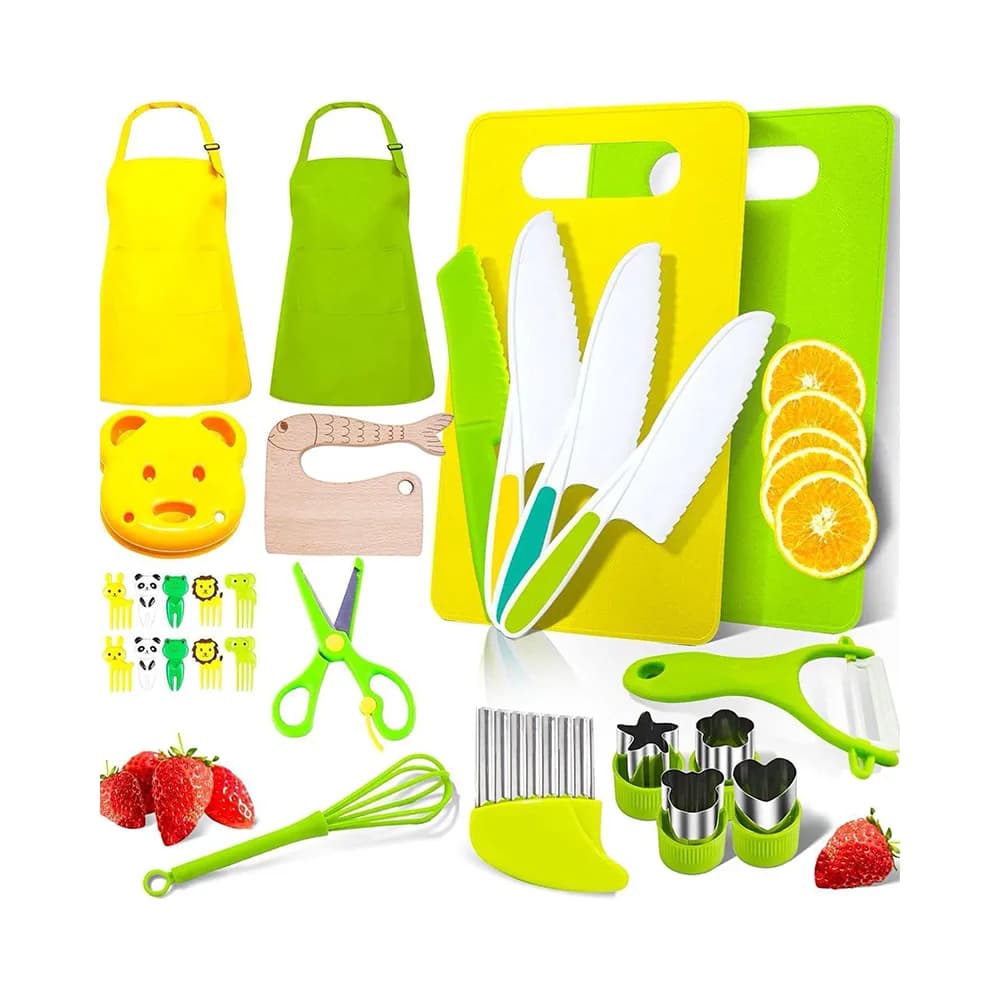 Kids safe knife set