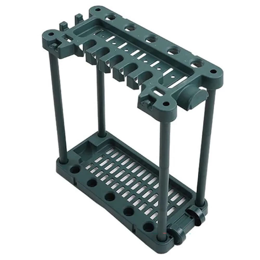 Garden tools storage rack