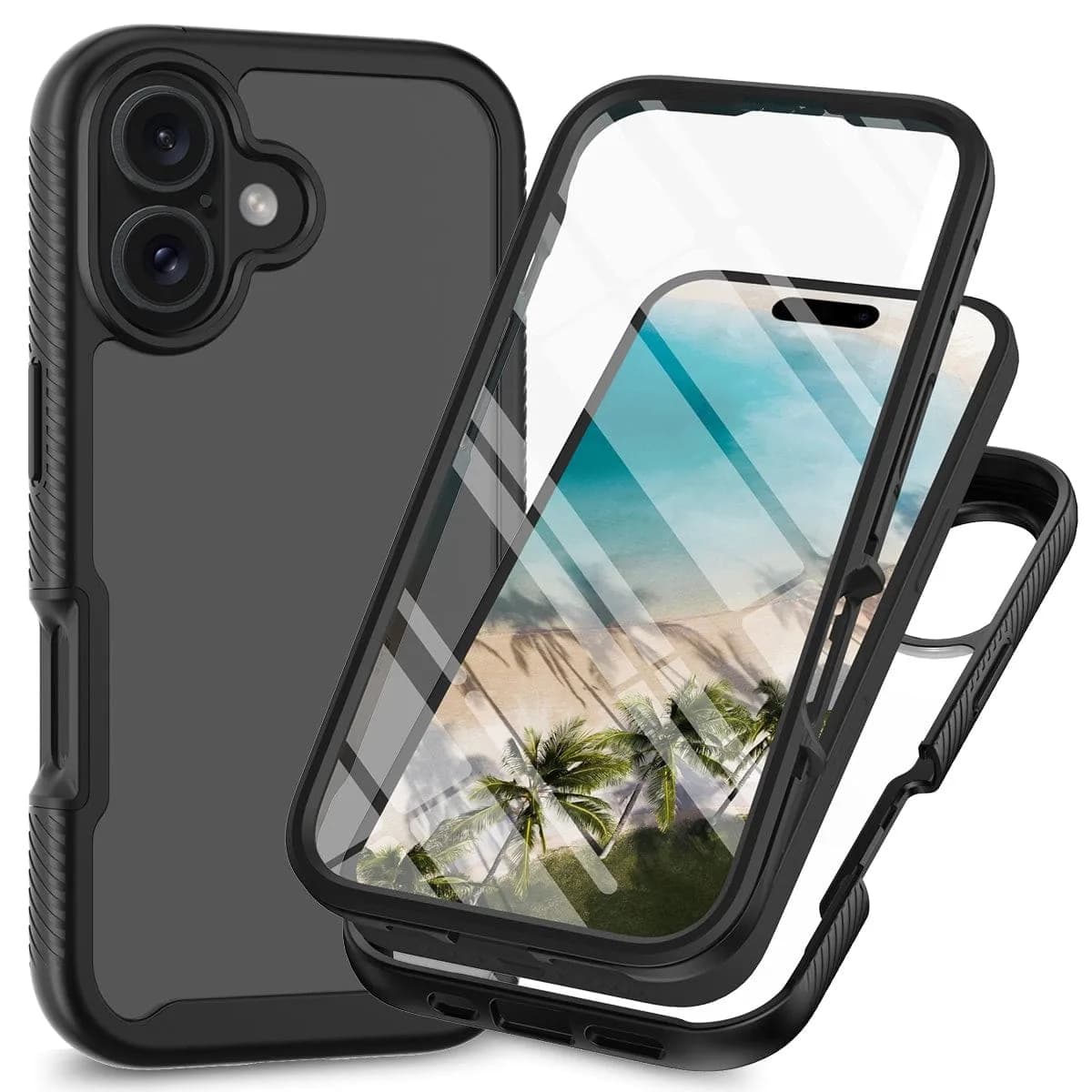 Apple iPhone 16 Full Enclosure Cover Built-In Screen Protector - Noco