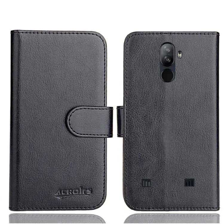 Flip Phone Cover/Wallet Adhesive Back Magnetic Latch - For DOOGEE S40 S40 LITE S40 PRO - acc Noco