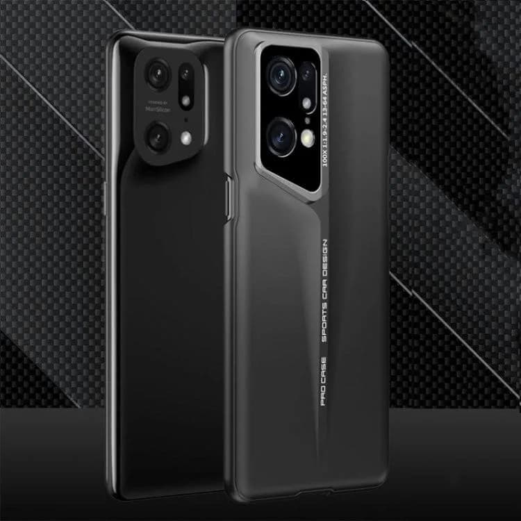 Oppo Find X5 Pro GKK Blade Ultra-Thin Cover - Black - Dux Ducis