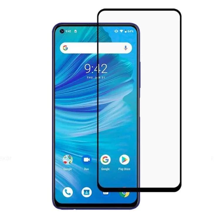 Tempered Glass 9H Hardness Anti-Scratch - Umidigi Power 3 6.53 Screen - 156mm x 72mm - acc Noco