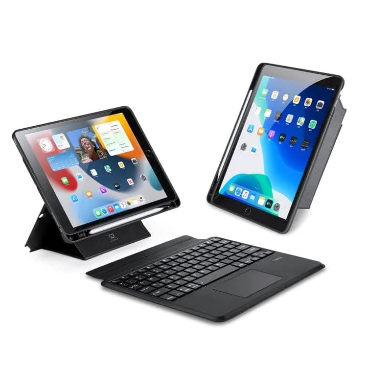 Apple iPad 10.2 Dux Ducis DK Detachable Bluetooth Keyboard Cover with Touchpad - Dux Ducis