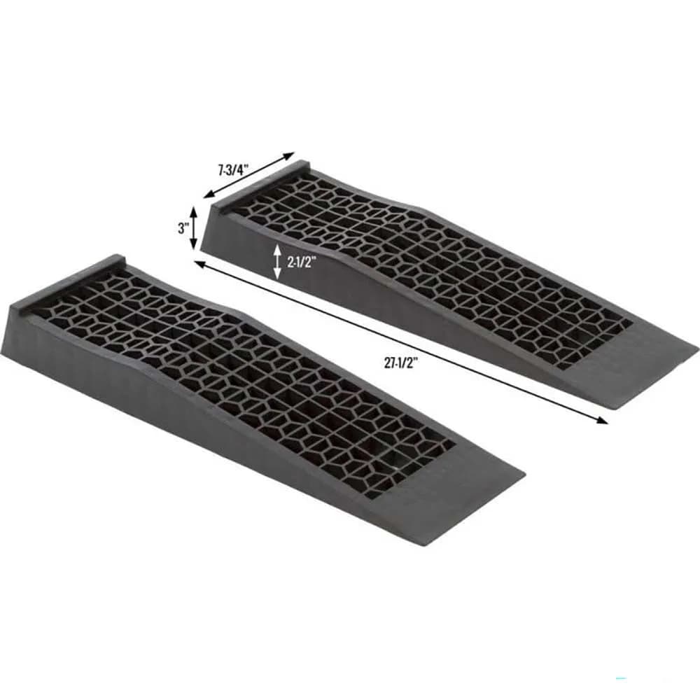 low profile car ramps pair