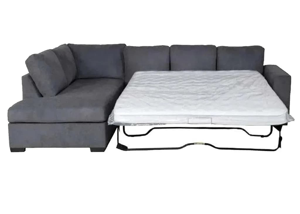 BroDeals Sofas Stacey Sofabed with Chaise - 4 Seater