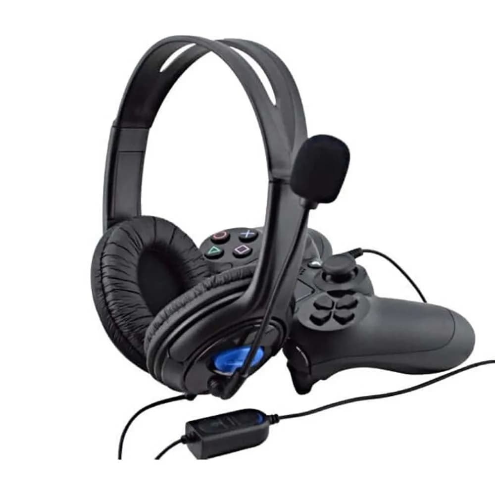 PS4 wired gaming headset