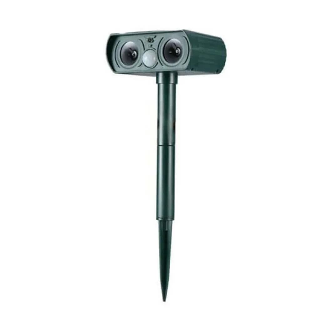 Solar powered pest repeller