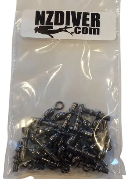 Sleeve with Crane swivel 1.9mm PKT 20