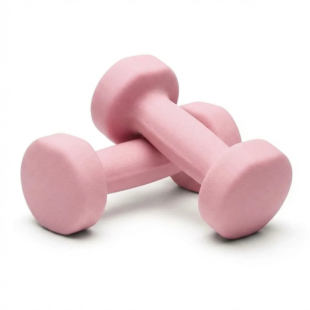 Set of 2 Dumbbell Hand Weights 0.5KG Each