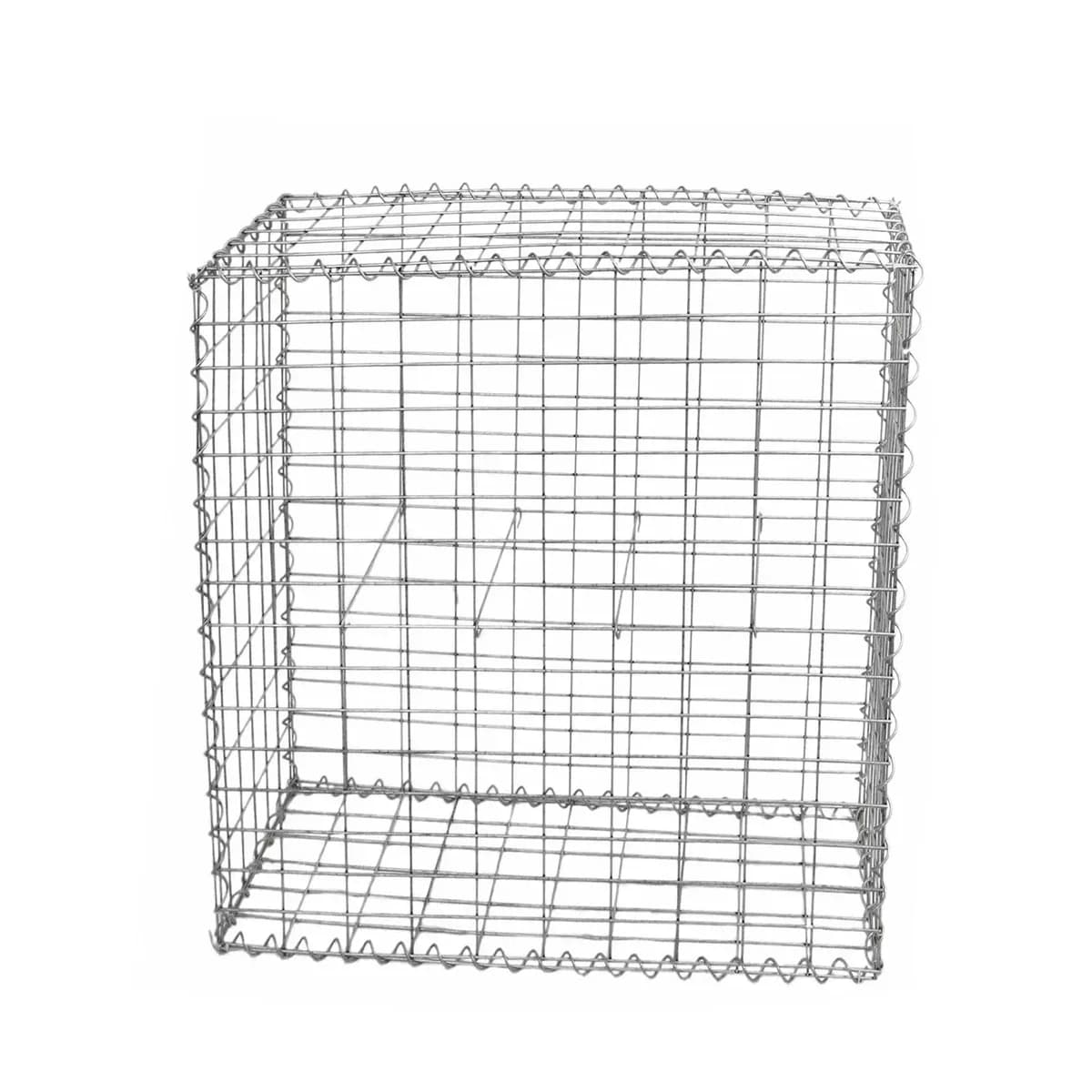 Gabion Baskets Garden Mesh Cages Wire Stone 100X50X100CM