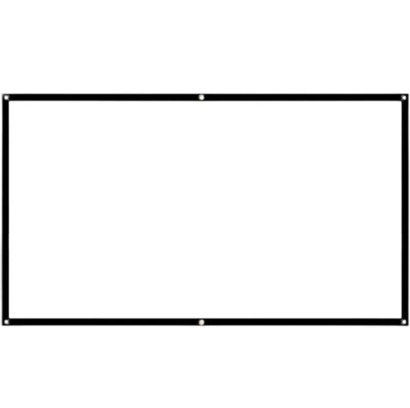 120 Inch Soft Foldable Projection Screen 169 4K HD