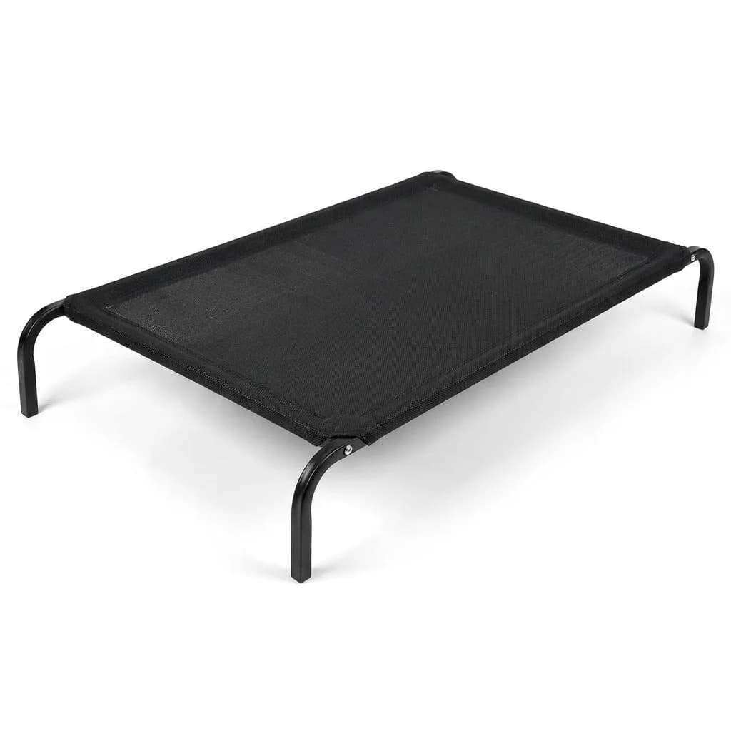Elevated Dog Bed With Breathable Sterling Mesh _ L