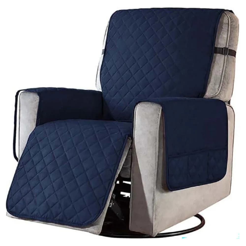 recliner chair cover navy