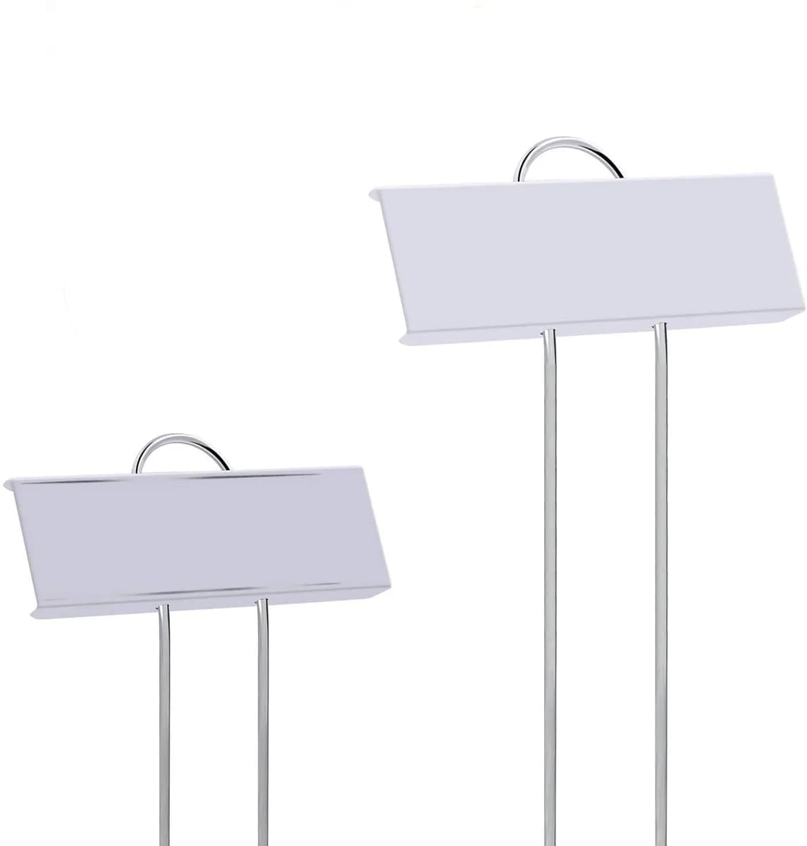 20pcs Classic Metal Plant Nursery Labels-White