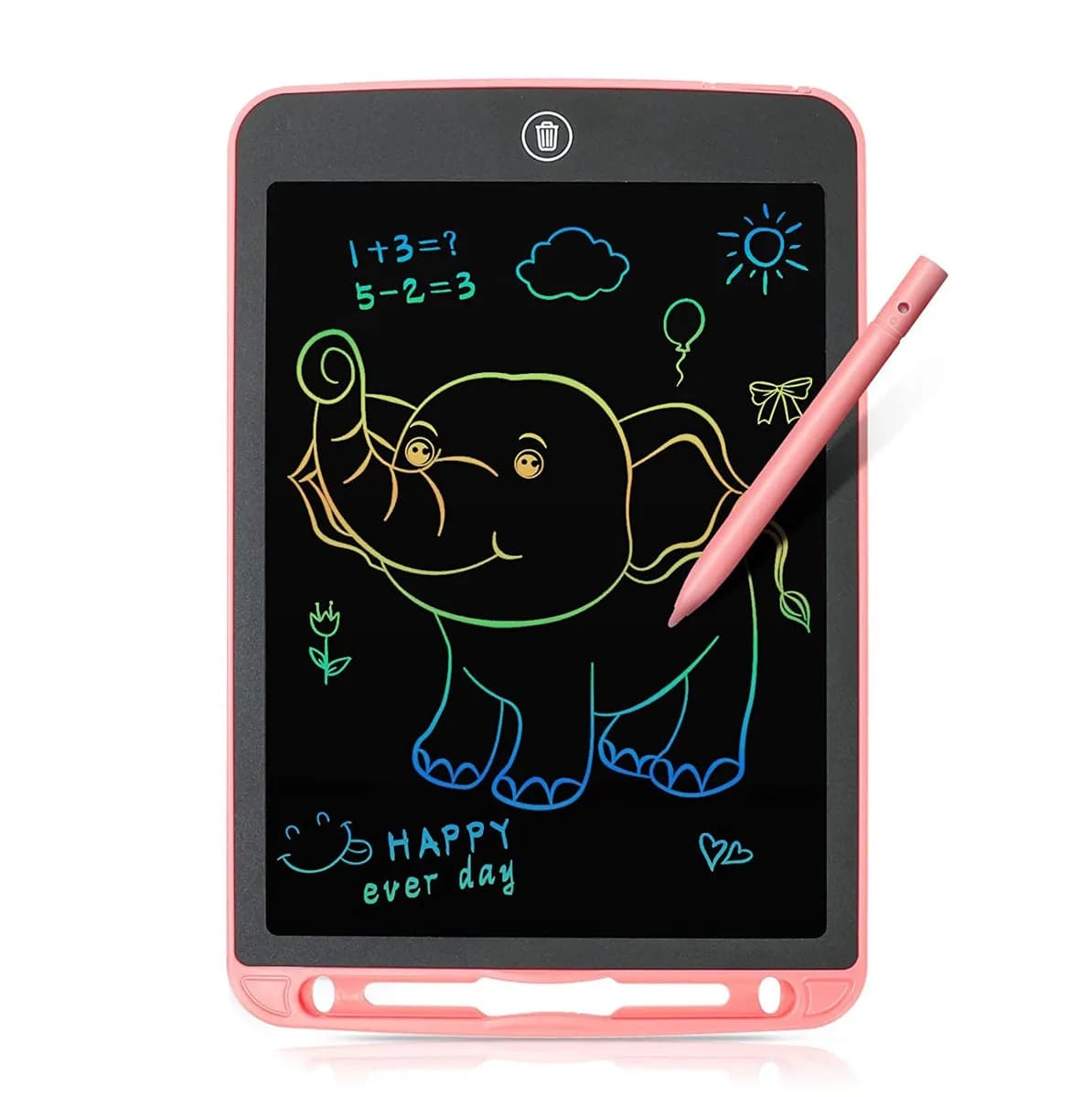 12 Inch LCD Electronic Drawing Doodle Board-Pink