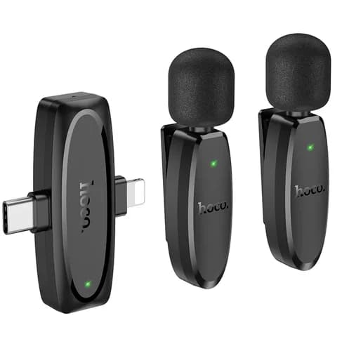 Dual Wireless Digital Microphone w/ Lightning & Type C Dual Connector