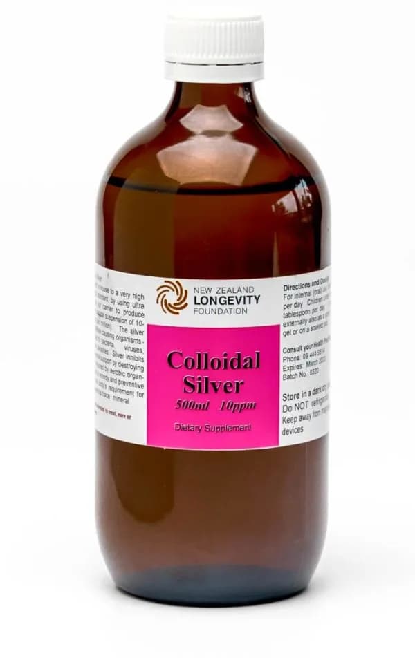 Colloidal Silver 500m./10ppm 500ml (B#102021)