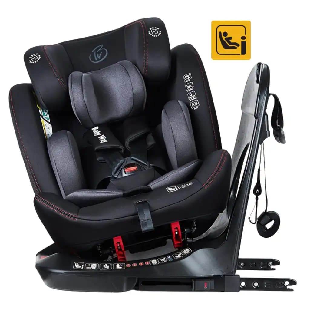 The Defender - i-Size 360 Rotating Convertible Car Seat with Isofix and Top Tether