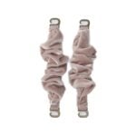 Slippers Removable Elastic Metal Connection Velvet Strap