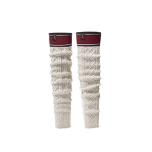 Women Stretchy Knit Thick Leg Warmer Socks - Huakoa