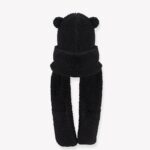 3 In 1 Bear Plush Hat - Huakoa