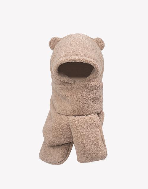 3 In 1 Bear Plush Hat 2 3 In 1 Bear Plush Hat - Huakoa