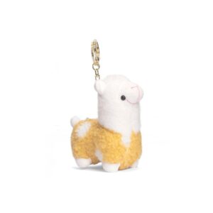 Cute Plush Alpaca Keyring - Huakoa