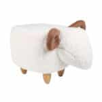 Ottoman Soft Sheep Pouffe