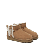 UGG Boots Sheepskin Wool Shearling Lined Ankle Ultra Mini Darby