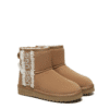 UGG Boots Sheepskin Wool Shearling Lined Ankle Mini Darby - Huakoa