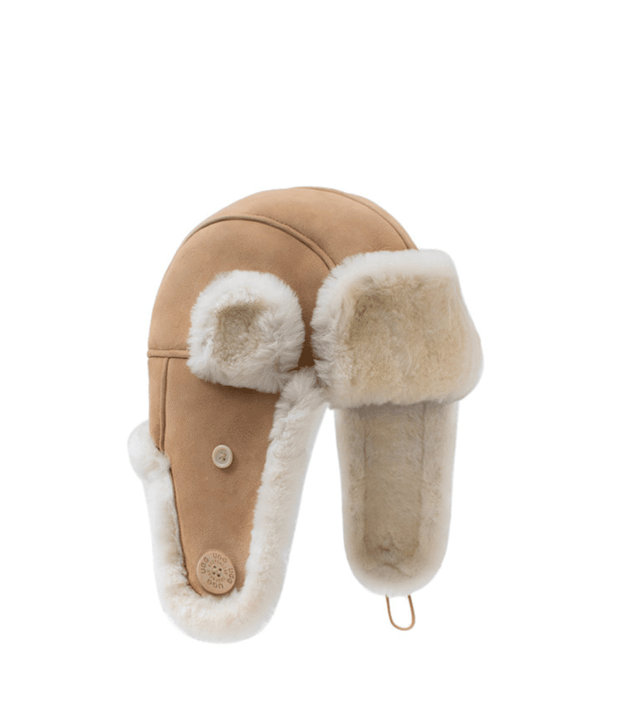Fluffy Sheepskin Wool Adjustable Bucket Theo Hat - Huakoa