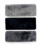 Premium Lambskin Car Seat Safety Belt Cover Shoulder Pad