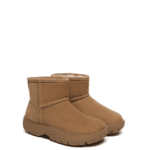 Sheepskin Wool Ankle Chunky Mini Classic Boots Salma