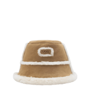 Fluffy Sheepskin Wool Bucket Stacea Hat - Huakoa