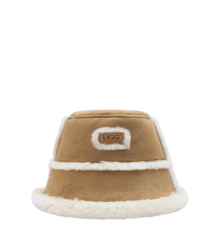 Fluffy Sheepskin Wool Bucket Stacea Hat - Huakoa