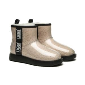 Clear Waterproof and Shearling Classic Boots