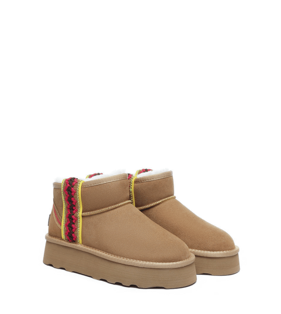 Ankle Platform Tazzy Boots Vance - Huakoa