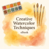 “Creative Watercolour Techniques” – Digital eBook by Jane’s Art