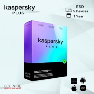 Kaspersky Plus 5 Devices 1 Year ESD - License Only
