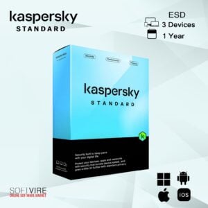 Kaspersky Standard 3 Devices 1 Year ESD - License Only