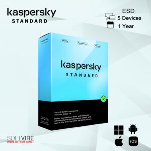 Kaspersky Standard 5 Devices 1 Year ESD - License Only